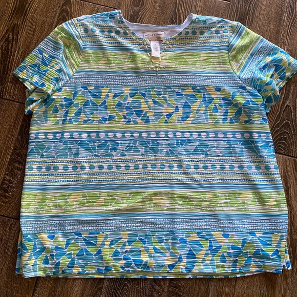 Alfred Dunner embellished pant set - Picture 4 of 15